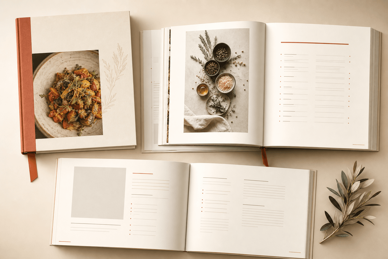 Cookbook sales and PDF downloads